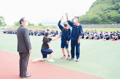 看護の精神心にともす 室蘭 日鋼記念看護学校 宣誓式 室蘭民報社 電子版