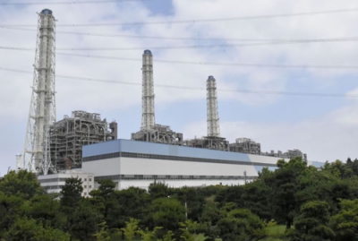 写真：発電会社ＪＥＲＡの姉崎火力発電所＝２２日午前、千葉県市原市