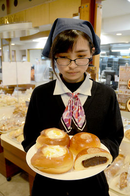 写真：「盛り盛りフェア」で提供される三星のパン