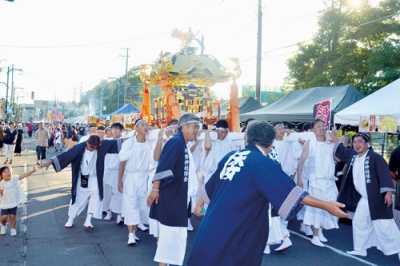 写真：４年ぶりに行われた昨年の刈田神社例大祭＝２３年９月３日