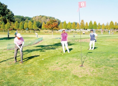 写真：胆振全域から選手が参加したパークゴルフ大会