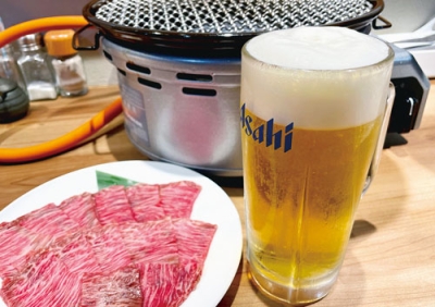 写真：フェア期間中は生ビールを４３円で提供する