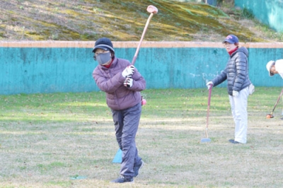 写真：今季最後のラウンドを楽しむ参加者