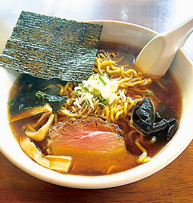 写真：大好評につき復活した「昆布醤油ラーメン」