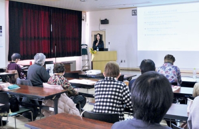 写真：身近な法律から平等について考えた講演会