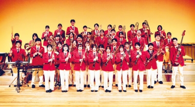 写真:地域に音楽の魅力を伝え続けている北海道大谷室蘭高校吹奏楽部(提供写真)