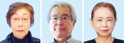 写真:(左から)加藤祐子さん、中澤文隆さん、岡野圭子さん