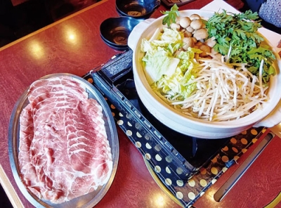 写真:気温が寒いこの時季にピッタリのしゃぶしゃぶ