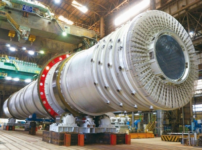 写真:室蘭工場から出荷されたスチームチューブドライヤ(提供写真)