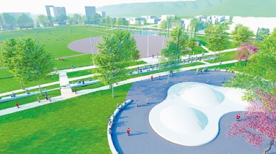 写真:28年に完成予定の中島公園のイメージ図