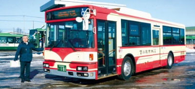 写真:復刻車両第4弾として再現した「苫市旧カラー」