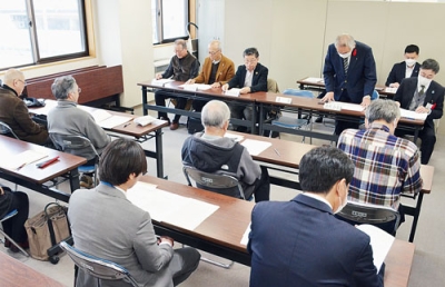 写真:社協職員の定期昇給見送りを決めた評議員会