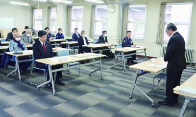 写真:活動実績などが報告された実行委員会