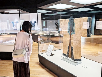 写真:収蔵資料について紹介しているテーマ展示