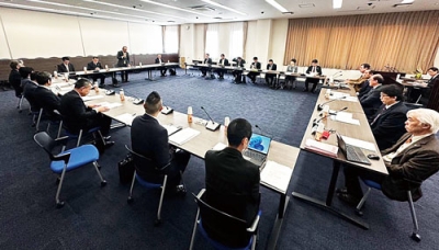 写真:室蘭工業大学の活動状況が報告された拡充期成会の役員会