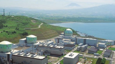 写真:北海道電力が再稼働を目指している泊発電所3号機(提供写真)